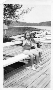 6 Janet and Ann at Camp
